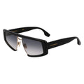 Lunettes de soleil Victoria Beckham en métal noir et plastique
