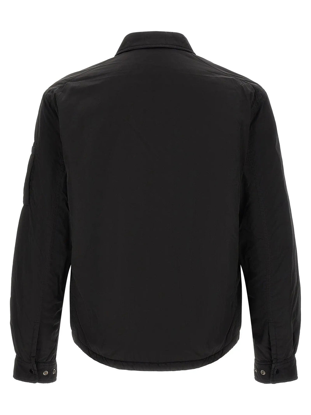 C.P. Company Black Polyamide Full-Length Jacket