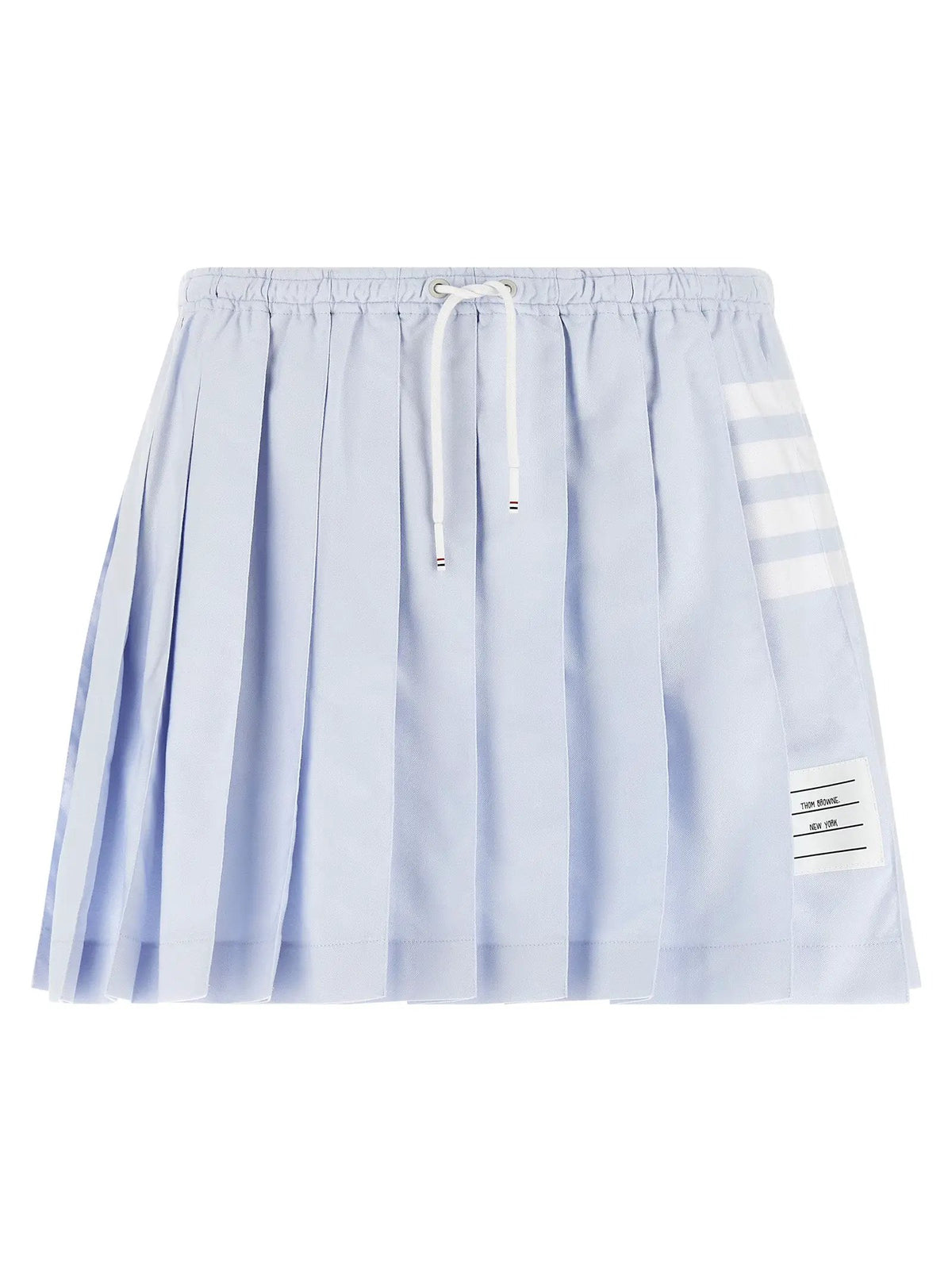 Jupe longue en coton bleu Thom Browne
