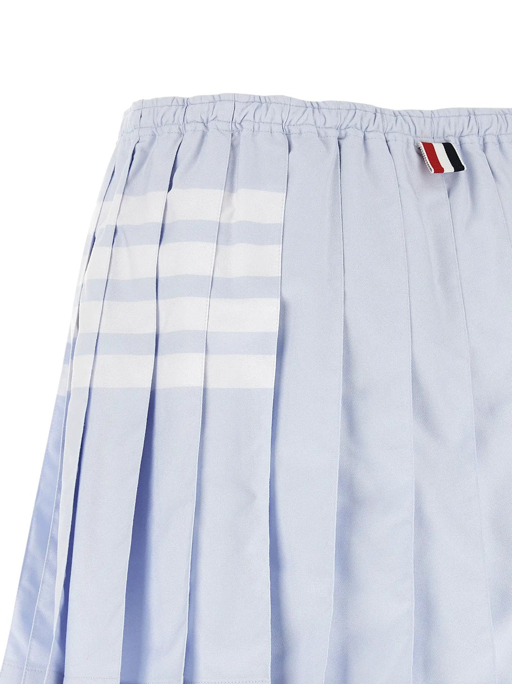 Jupe longue en coton bleu Thom Browne