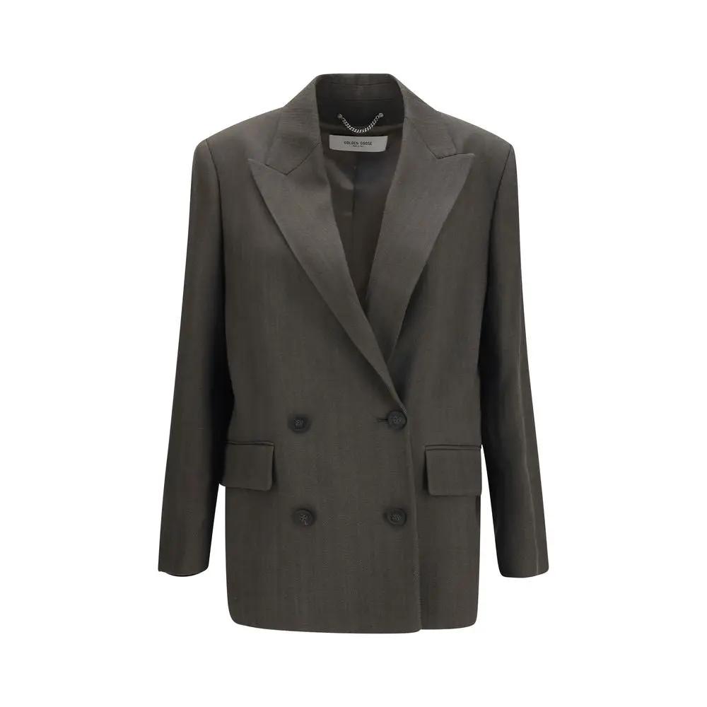 Golden Goose Golden Goose Bicolor Viscose Blazer