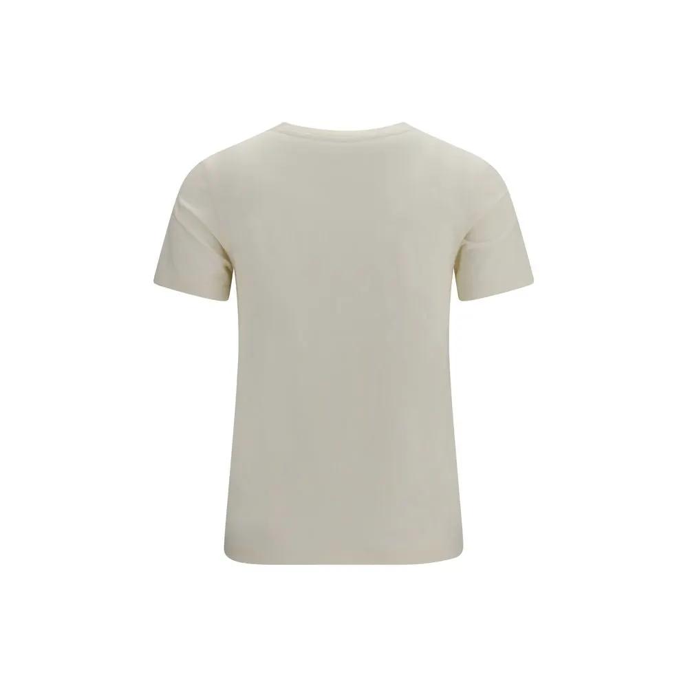 Maison Kitsuné Maison Kitsuné Beige Cotton T-Shirt