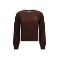 Maison Kitsuné Maison Kitsuné Brown Wool Oves Aries Sweatshirt