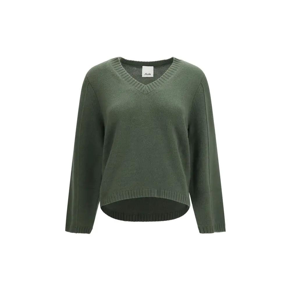 Allude Bicolor Cashmere Sweater
