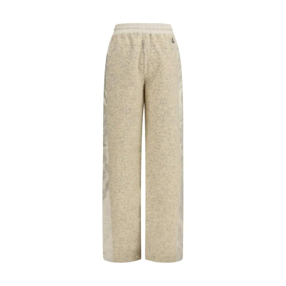 Jogging Moncler beige en polyester (Pantalon de sport)