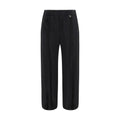 Burberry Burberry Black Wool Oves Aries Joggers (Workout Pants)