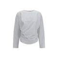 Ganni Ganni White Cotton Pattern Shirt
