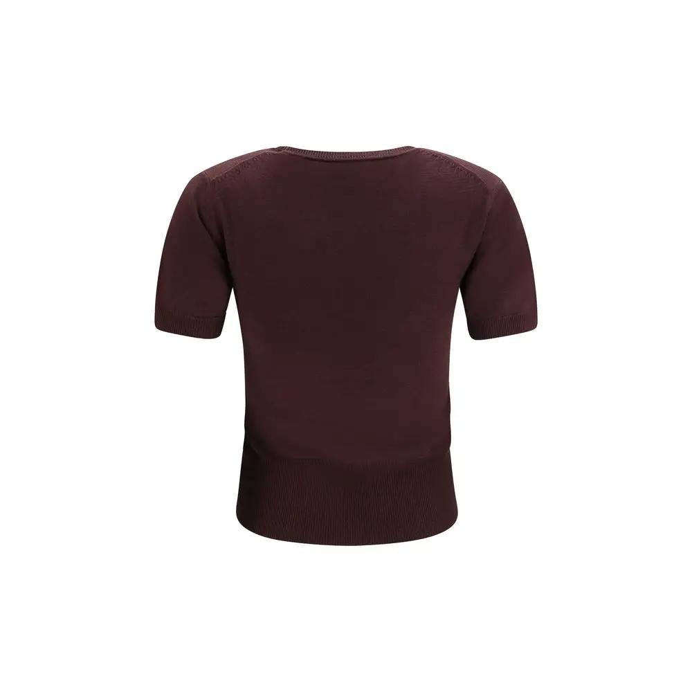 Vivienne Westwood Vivienne Westwood Purple Wool Oves Aries T-Shirt