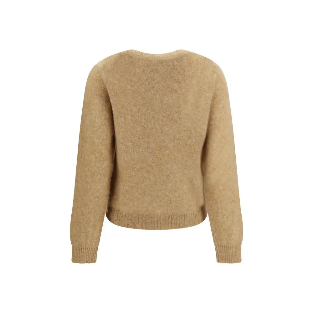 Ganni Ganni Beige Polyamide Sweatshirt