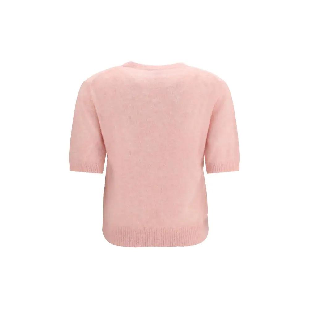 Ganni Ganni Multicolor Alpaca Vicugna Pacos T-Shirt