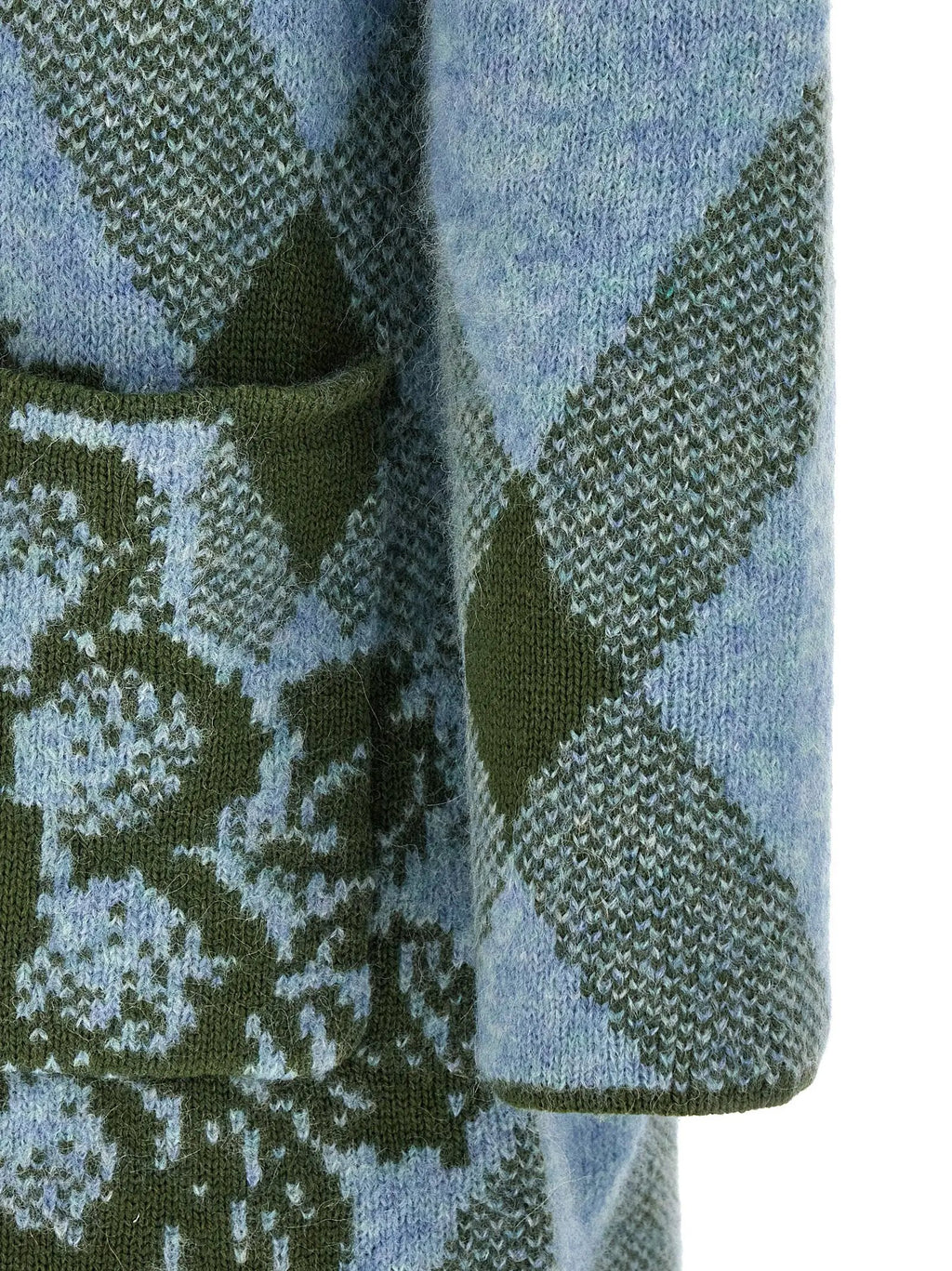 Gilet en laine multicolore Dries Van Noten