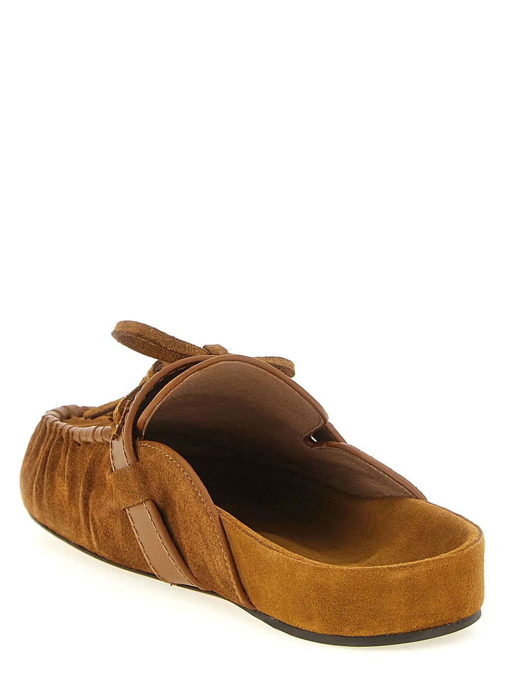 Isabel Marant Brown Cowhide Slip-On Loafers