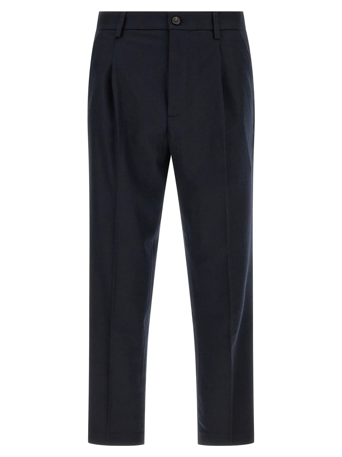 Department 5 Blue Wool Casual Pants