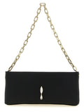 Christian Louboutin Black Elastane Clutch Bag