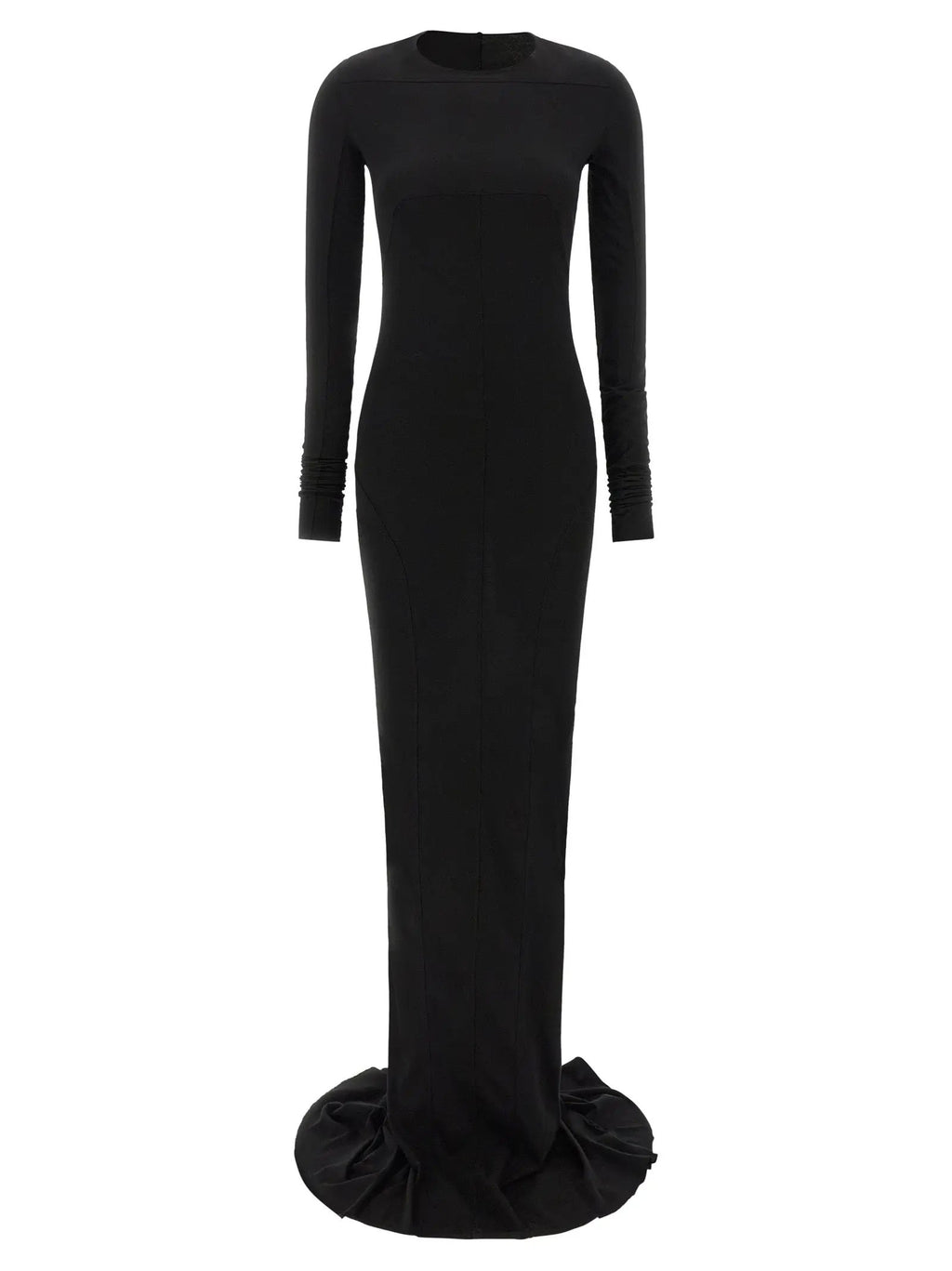 DRKSHDW Black Cotton Long Dress