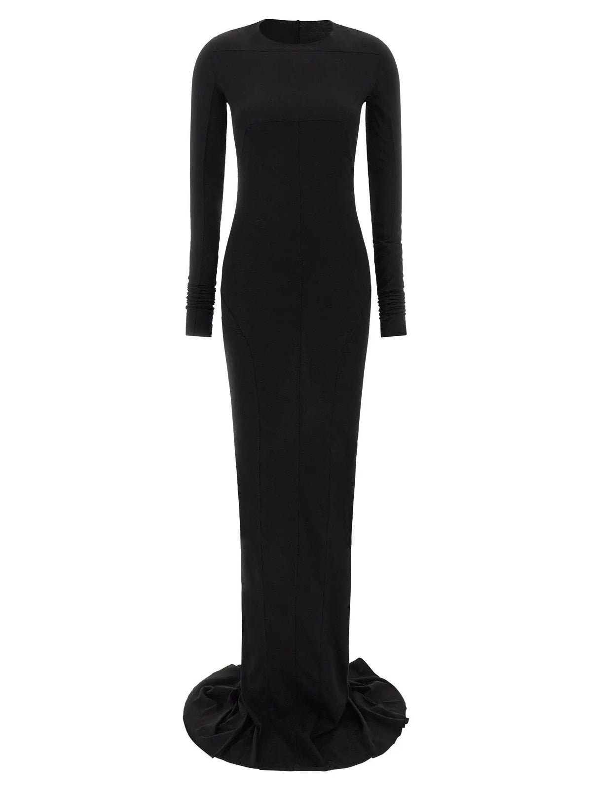 DRKSHDW Black Cotton Long Dress
