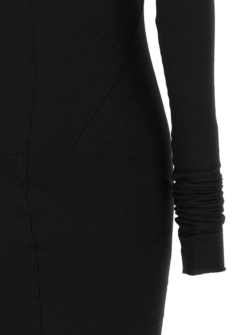 DRKSHDW Black Cotton Long Dress