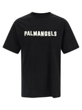 Palm Angels Black Cotton T-Shirt