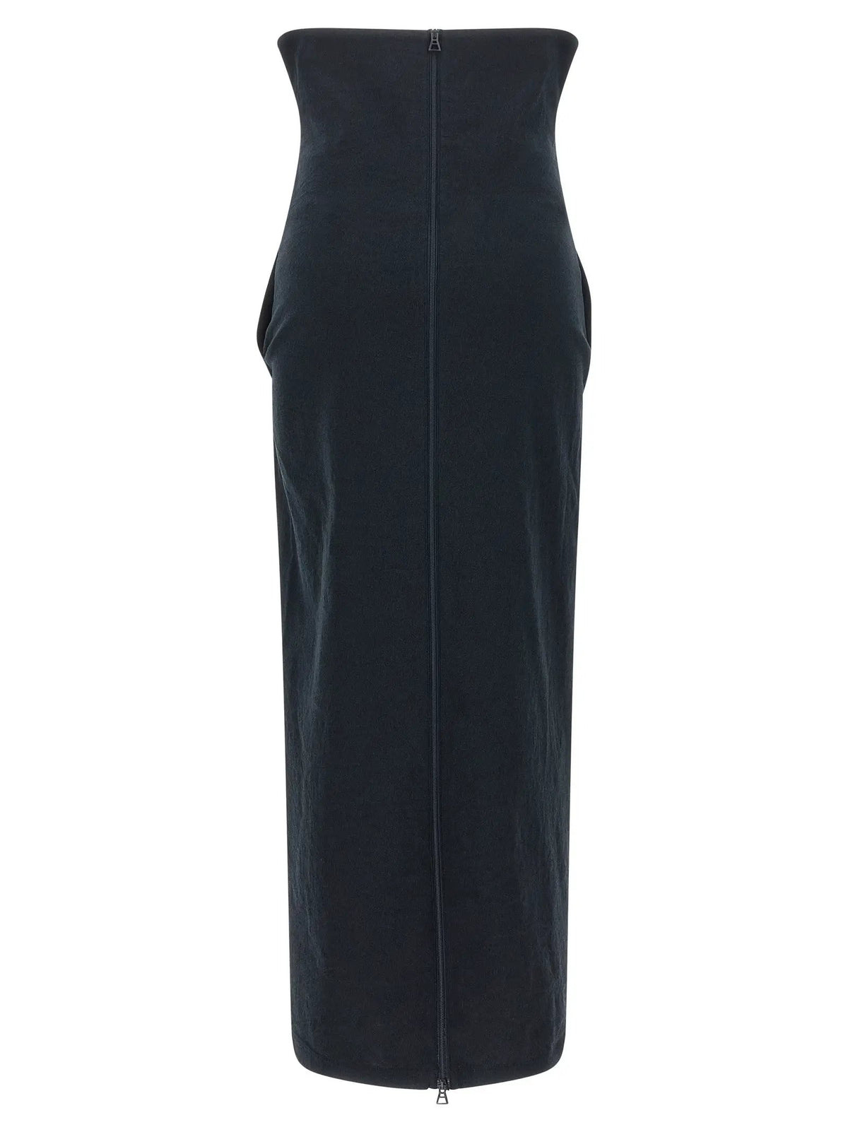Mini-jupe noire en papier Issey Miyake