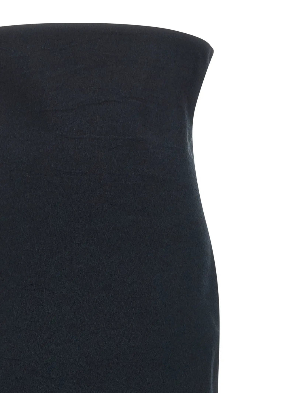 Mini-jupe noire en papier Issey Miyake