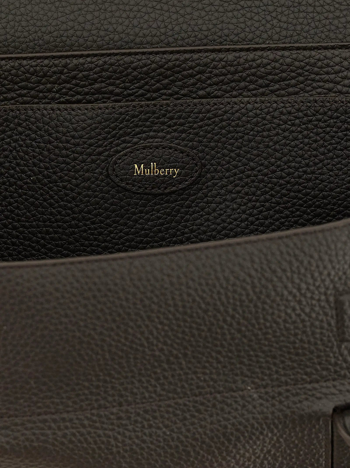 Mulberry Black Calfskin Shoulder Bag
