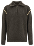 Maison Margiela Gray Wool Cardigan