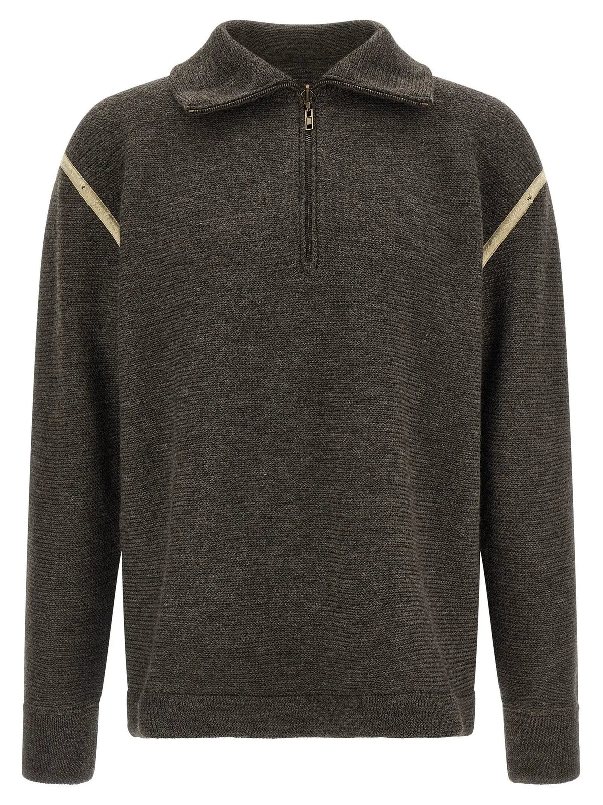 Maison Margiela Gray Wool Cardigan