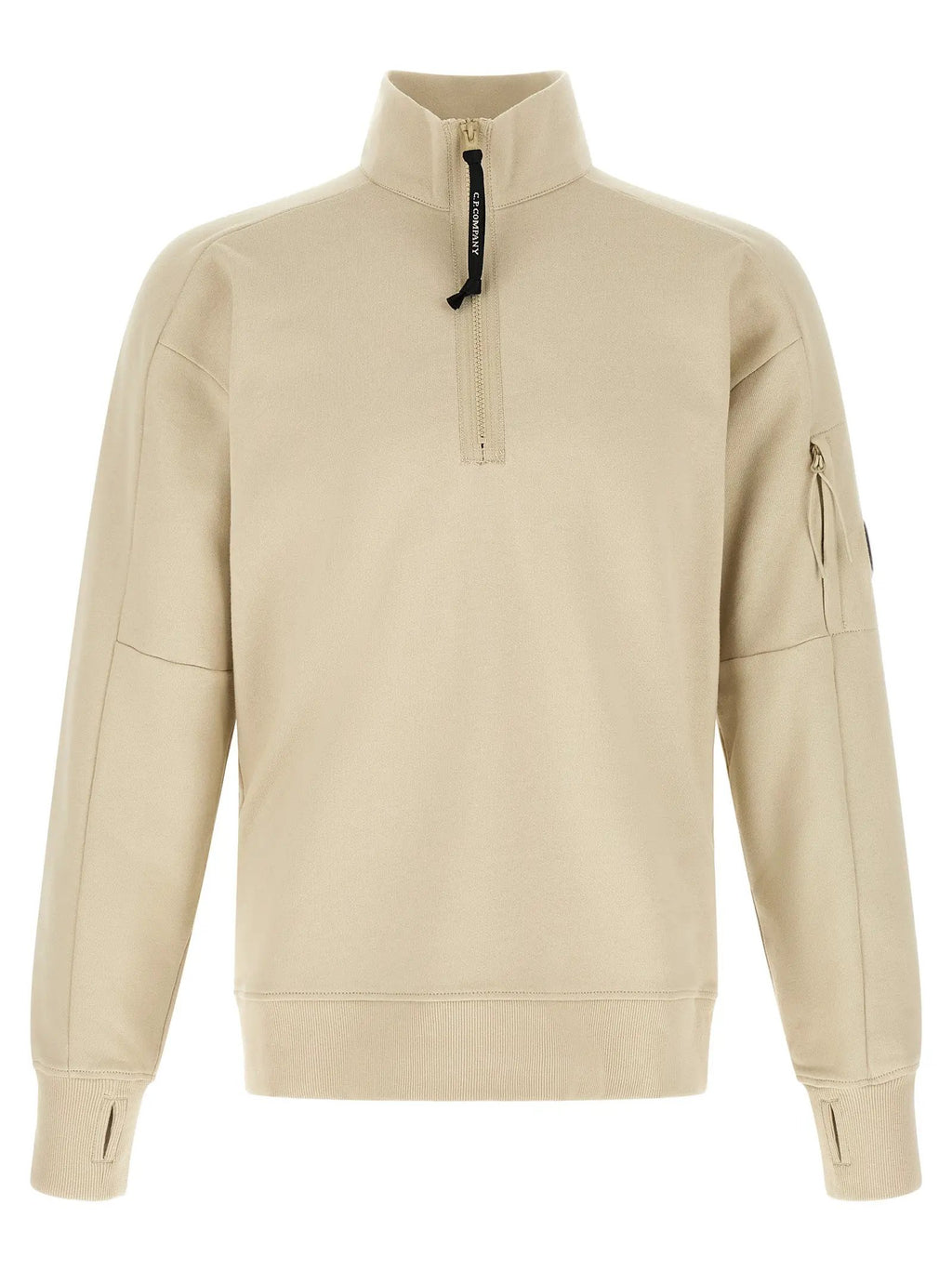 C.P. Company Beige Cotton Sweatshirt