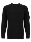 C.P. Company Black Wool Cardigan