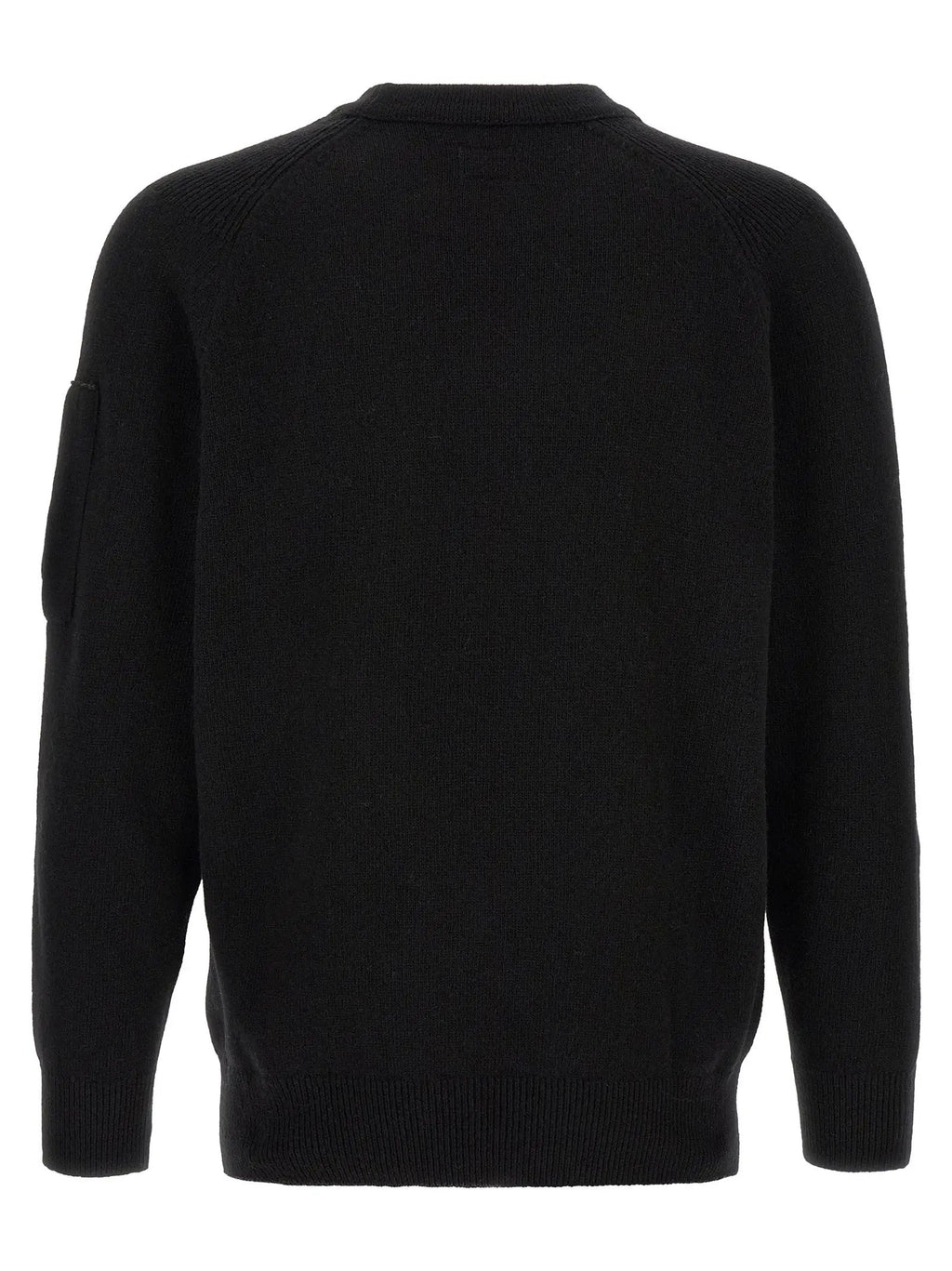 C.P. Company Black Wool Cardigan