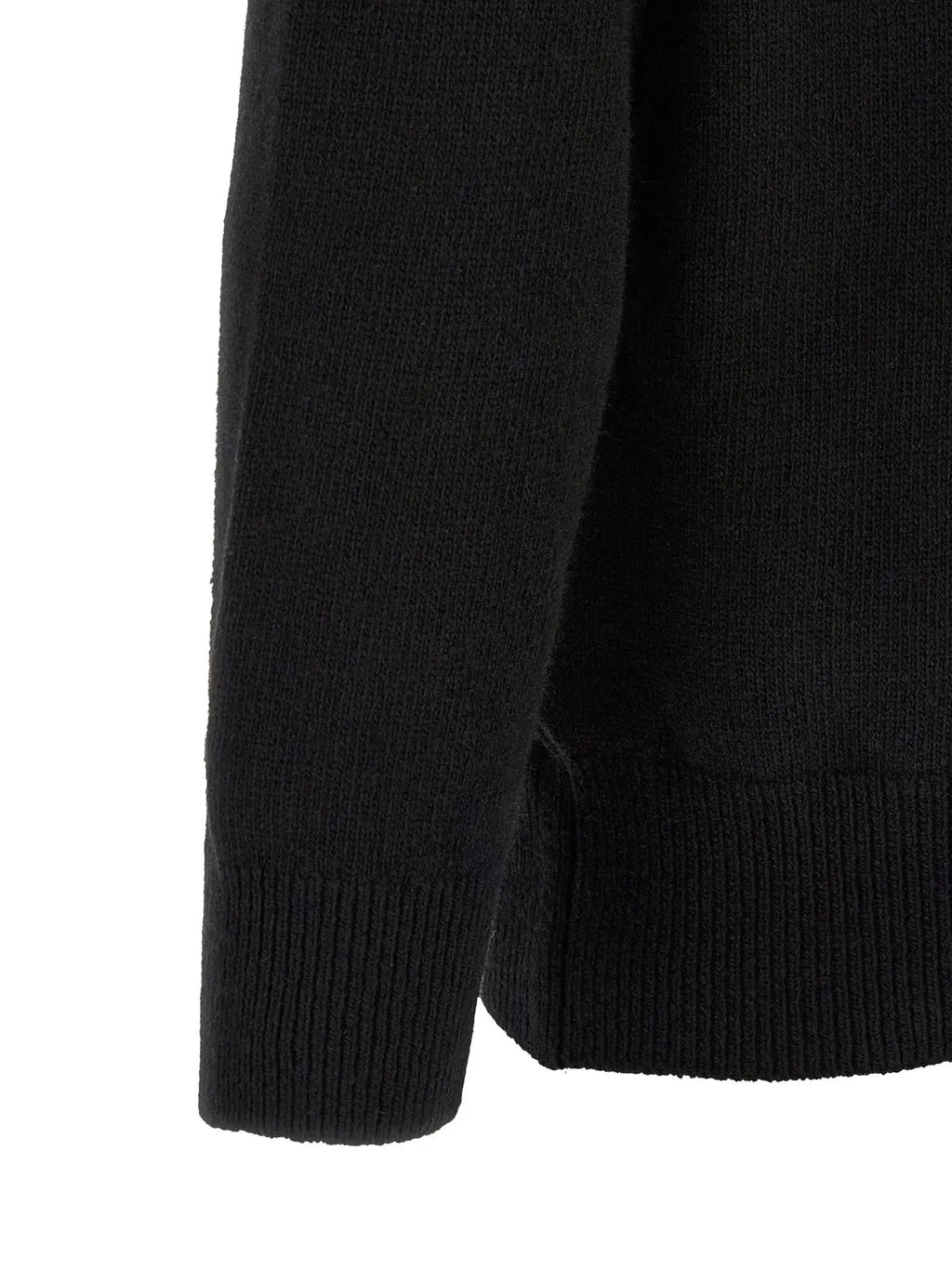C.P. Company Black Wool Cardigan