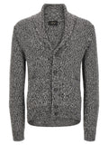 Brioni Bicolor Wool Cardigan