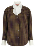 Marni Brown Cotton Blouse