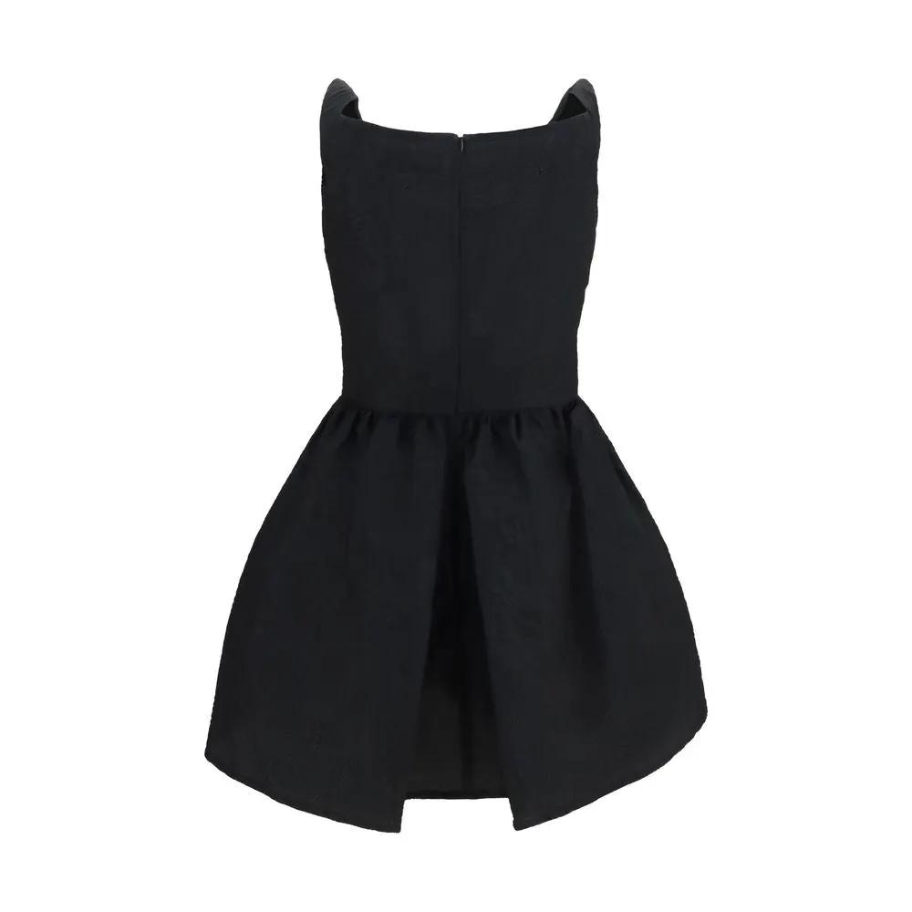 Vivienne Westwood Black Cotton Casual Dress