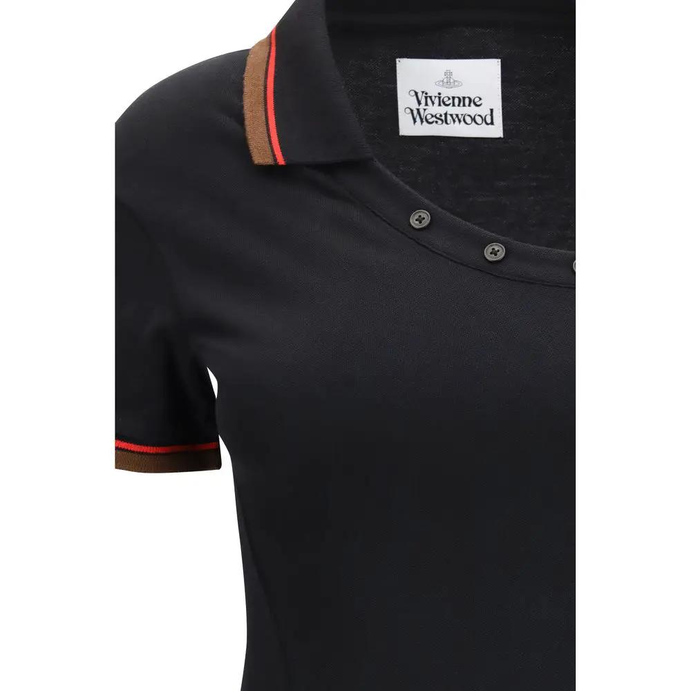 Vivienne Westwood Black Cotton Casual Dress
