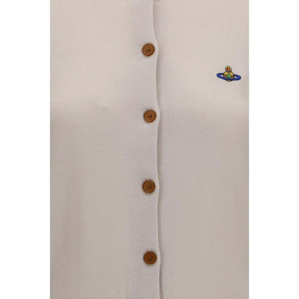 Vivienne Westwood Beige Wool Oves Aries Cardigan