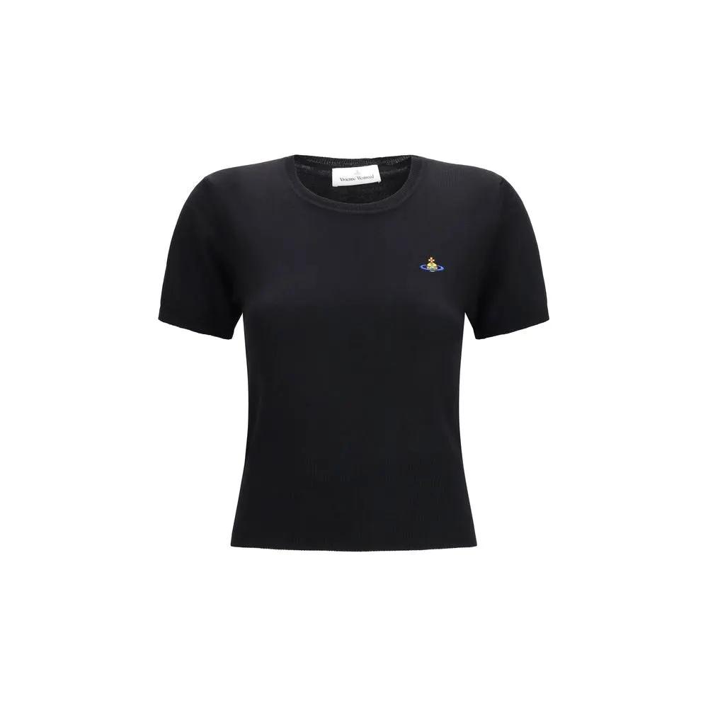 Vivienne Westwood Vivienne Westwood Black Wool Oves Aries T-Shirt