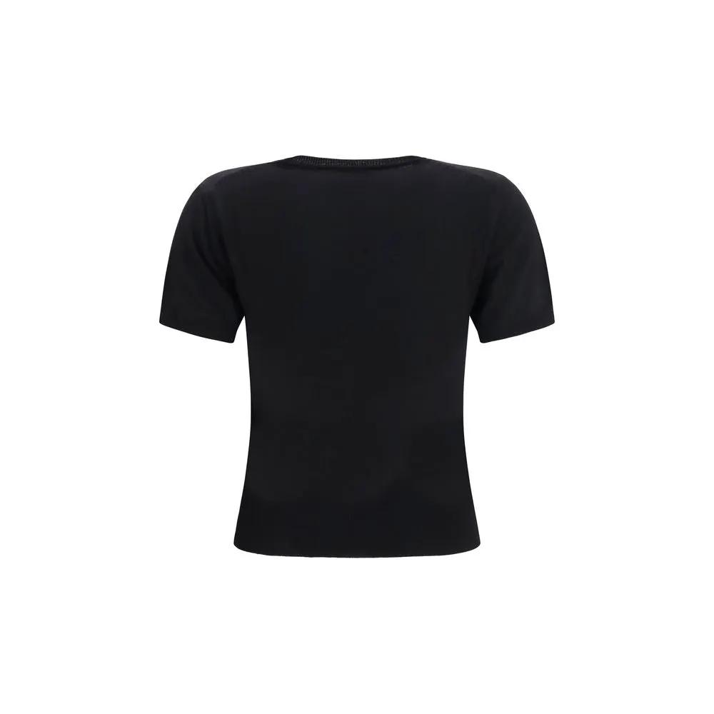 Vivienne Westwood Vivienne Westwood Black Wool Oves Aries T-Shirt