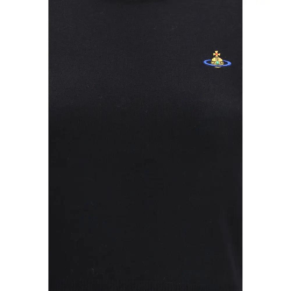 Vivienne Westwood Black Wool Oves Aries T-Shirt