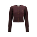 Vivienne Westwood Purple Silk Cardigan