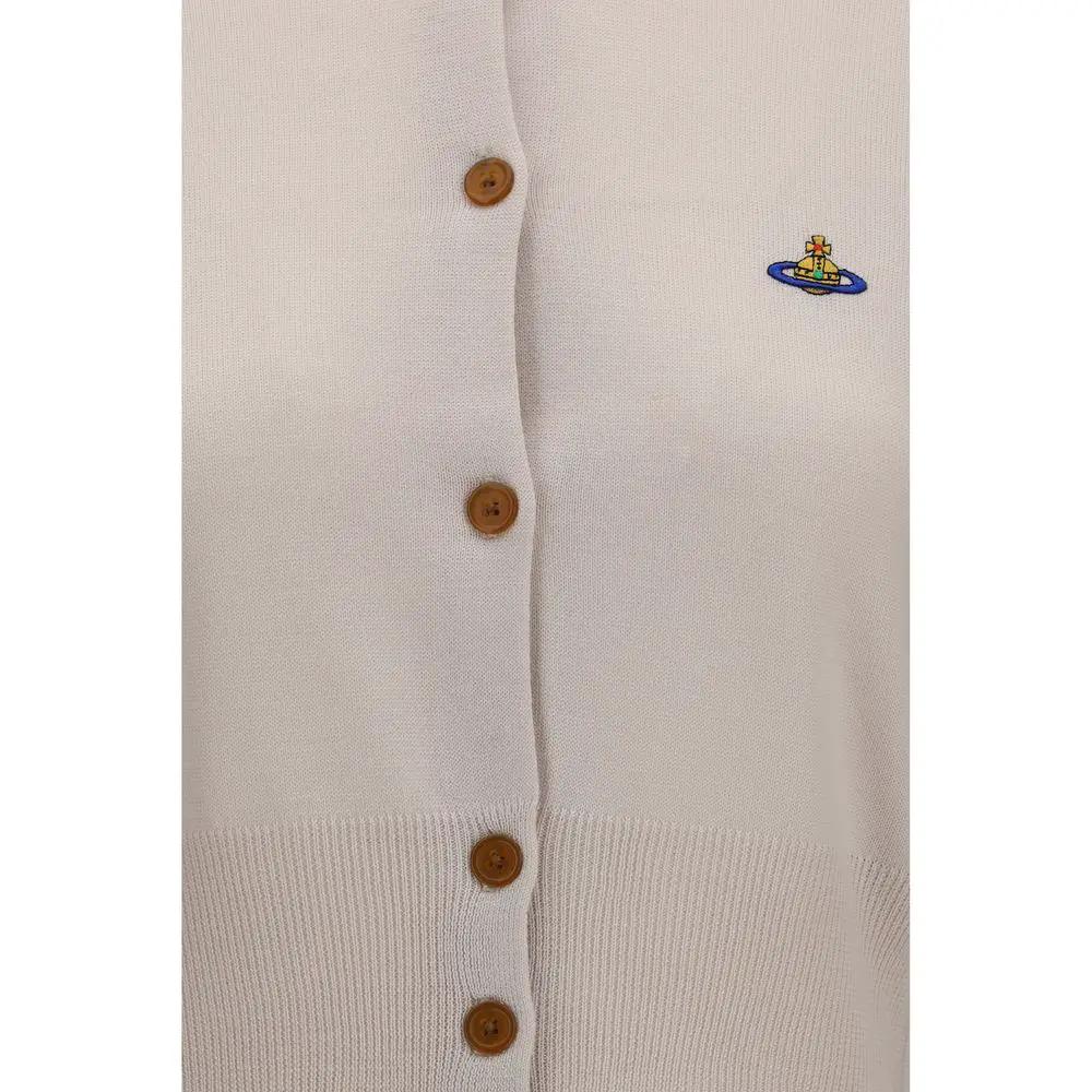 Vivienne Westwood Beige Silk Cardigan