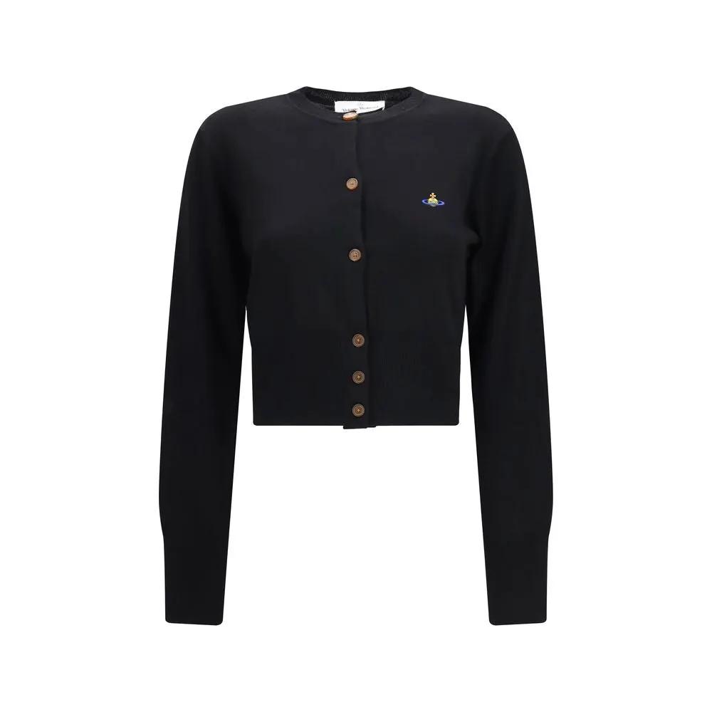 Vivienne Westwood Vivienne Westwood Black Silk Cardigan