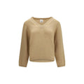 Allude Allude Beige Cashmere Sweater