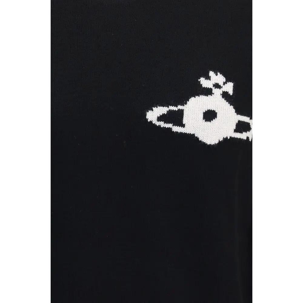Vivienne Westwood Black Wool Oves Aries Sweatshirt