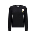 Ganni Black Wool Oves Aries Sweatshirt