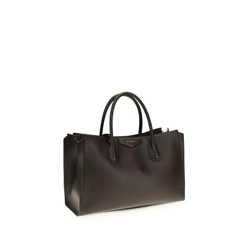 Givenchy Givenchy Brown Calf Leather Bos Taurus Shoulder Bag