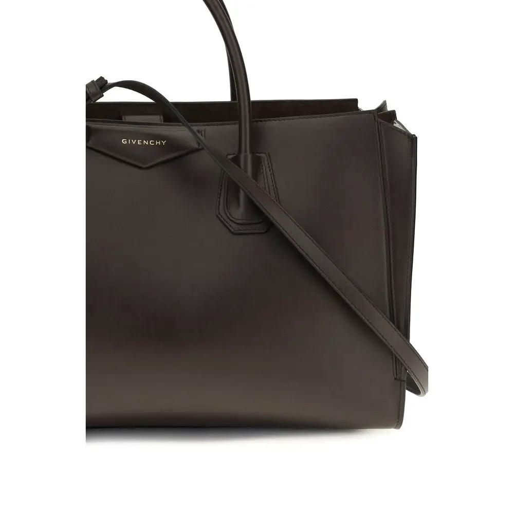 Givenchy Givenchy Brown Calf Leather Bos Taurus Shoulder Bag