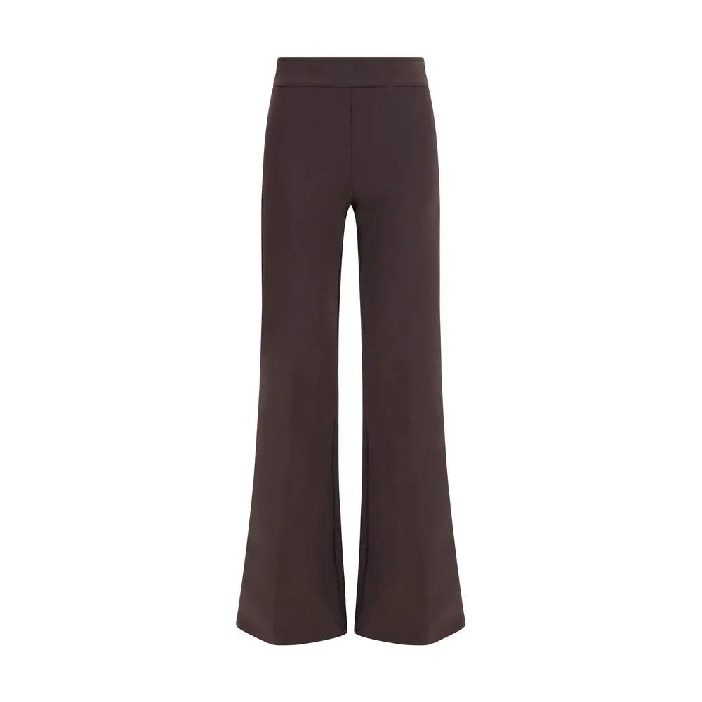 Avenue Montaigne Avenue Montaigne Brown Polyamide Casual Pants
