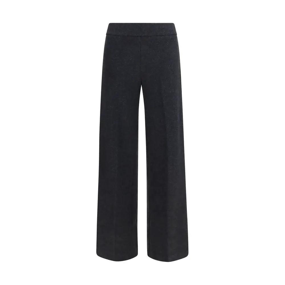 Avenue Montaigne Avenue Montaigne Gray Cotton Casual Pants