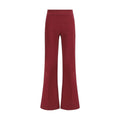 Avenue Montaigne Bordeaux Viscose Casual Pants
